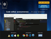 Tablet Screenshot of icecoder.net